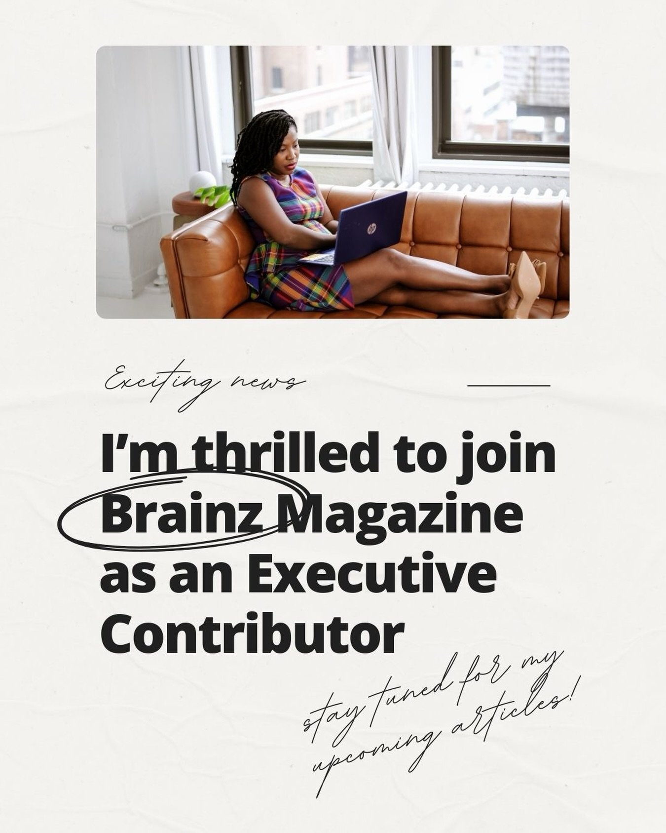 Exciting news! I&rsquo;m honored to partner with Brainz Magazine as an Executive Contributor! Over the coming months, I&rsquo;ll be sharing insights on Destination Events, Travel and can&rsquo;t wait to inspire, educate, and connect with global audie