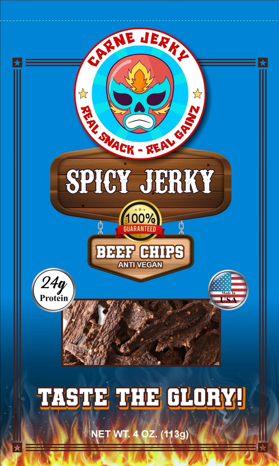 Mexican Carne Seca - By the POUND - Spicy Chile Tepin - All natural, hand  cut beef jerky