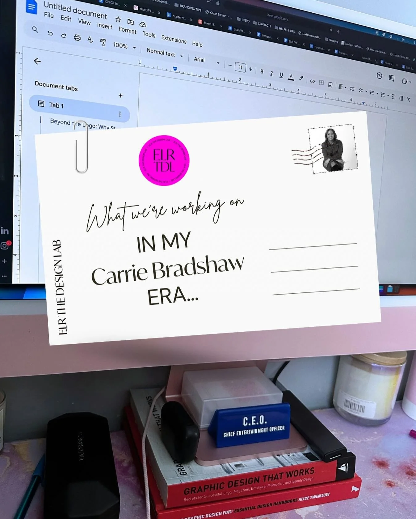👩🏾&zwj;💻What we&rsquo;re working on

I couldn&rsquo;t help but wonder... Is there anything more thrilling than the blank page?

Probably! 😂

Currently I&rsquo;m working on an article about Startups and Branding. 

Keep your eyes peeled&hellip;

#