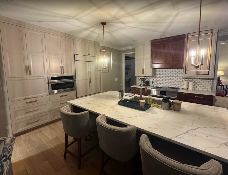 Chattanooga Built-in Kitchen Cabinets