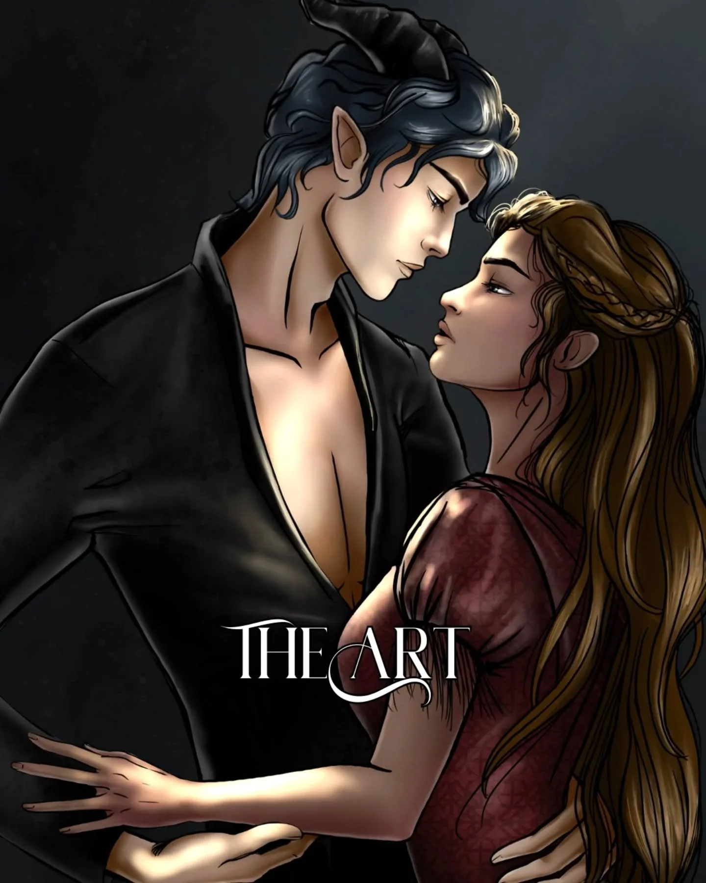 Hopefully you aren't sick of the art yet. 😜 Because we all know I have A LOT of it 😈

Blackwarden is...
Dual POV
Forbidden love
Slow burn
Forced proximity
Shadow ddy
Cursed MMC
Widowed FMC
Creepy mural
Sentient mansion
He can feel her emotions

And
