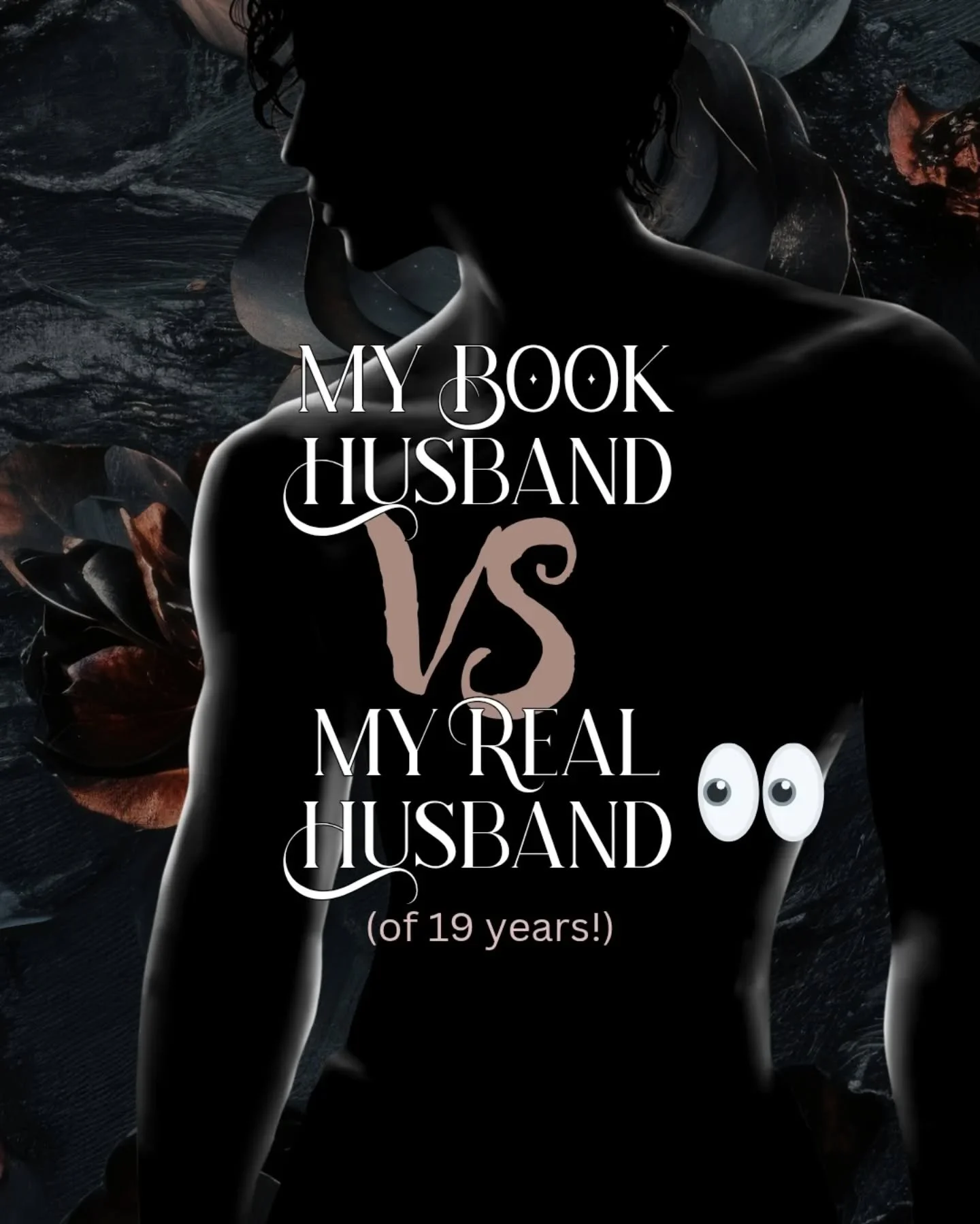 Ope. All the book husbands 👀👀 but also, I'm a little late seeing as our anniversary was in February, but it's 19 years with my old man this year! 😳🤣

We are the classic enemies to lovers story with fast burn, grumpy x sunshine, and I wouldn't wan
