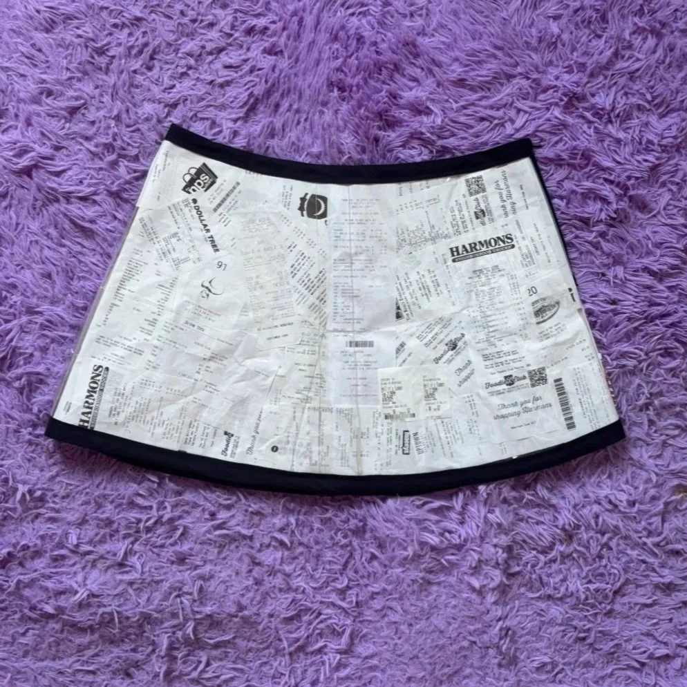Receipt Skirt
