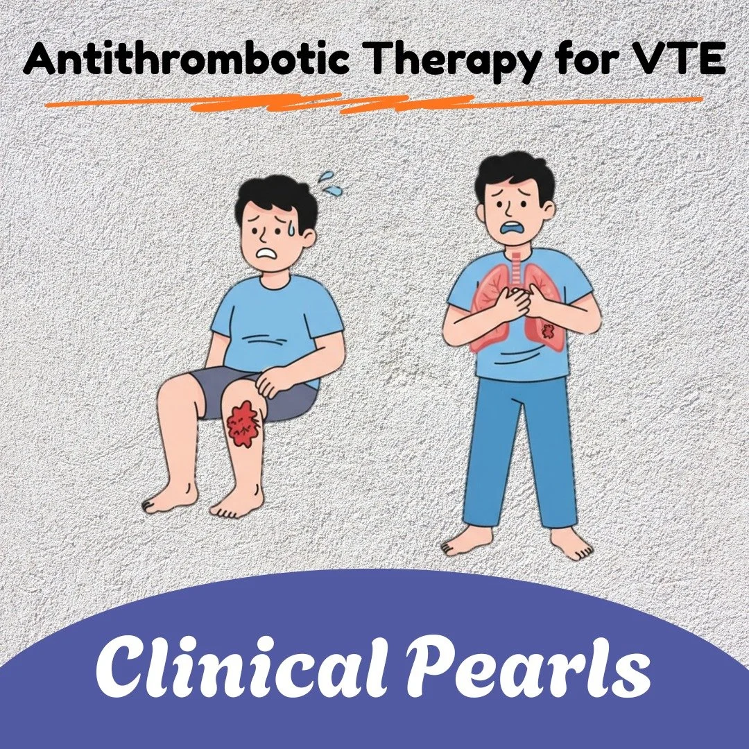 🩸 Updated 2021 CHEST Guidelines on Antithrombotic Therapy for VTE Disease &mdash; DVT &amp; PE

🧭 3 phases: initiation &rarr; treatment &rarr; extended therapy

🦵 Isolated distal DVT
&bull; No severe sx &rarr; serial US &times; 2 weeks (no anticoa