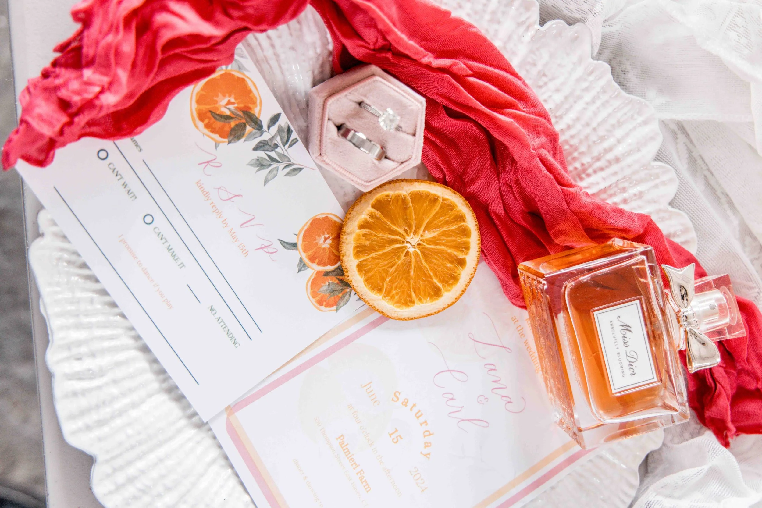 Custom Luxury Wedding Invitation Suite 