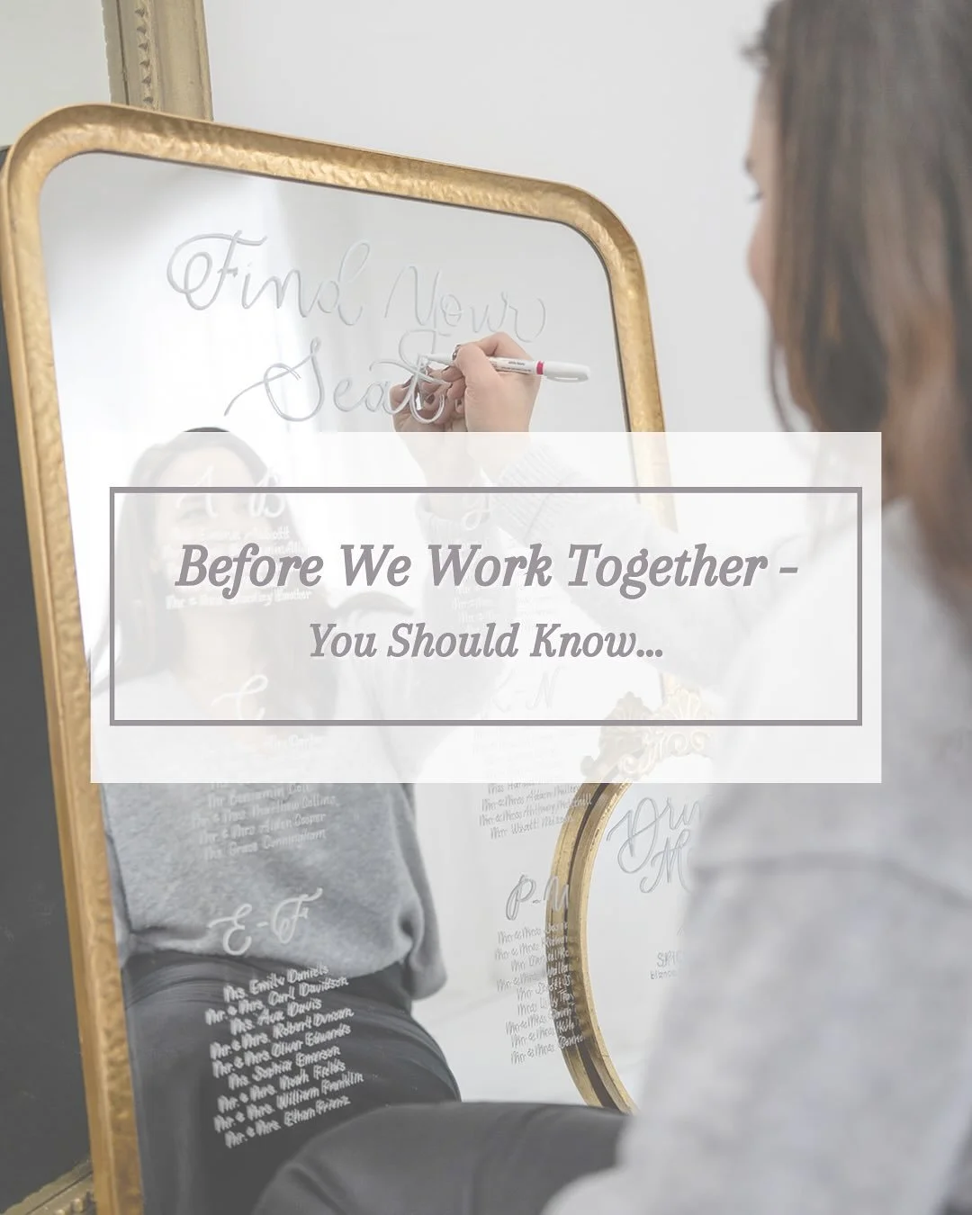 &hellip;{you should know}&hellip;
.
.
.
I&rsquo;m not just here to make things pretty&mdash;I&rsquo;m here to make things easier

whether you&rsquo;re planning the wedding you&rsquo;ve always dreamed of or hosting a brand event that needs to wow, my 