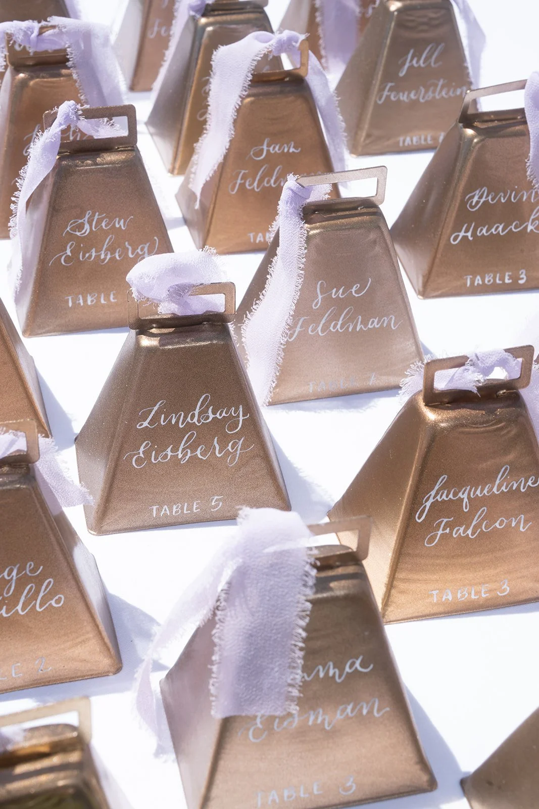 Destination Wedding in Switzerland - Bell Escort Cards