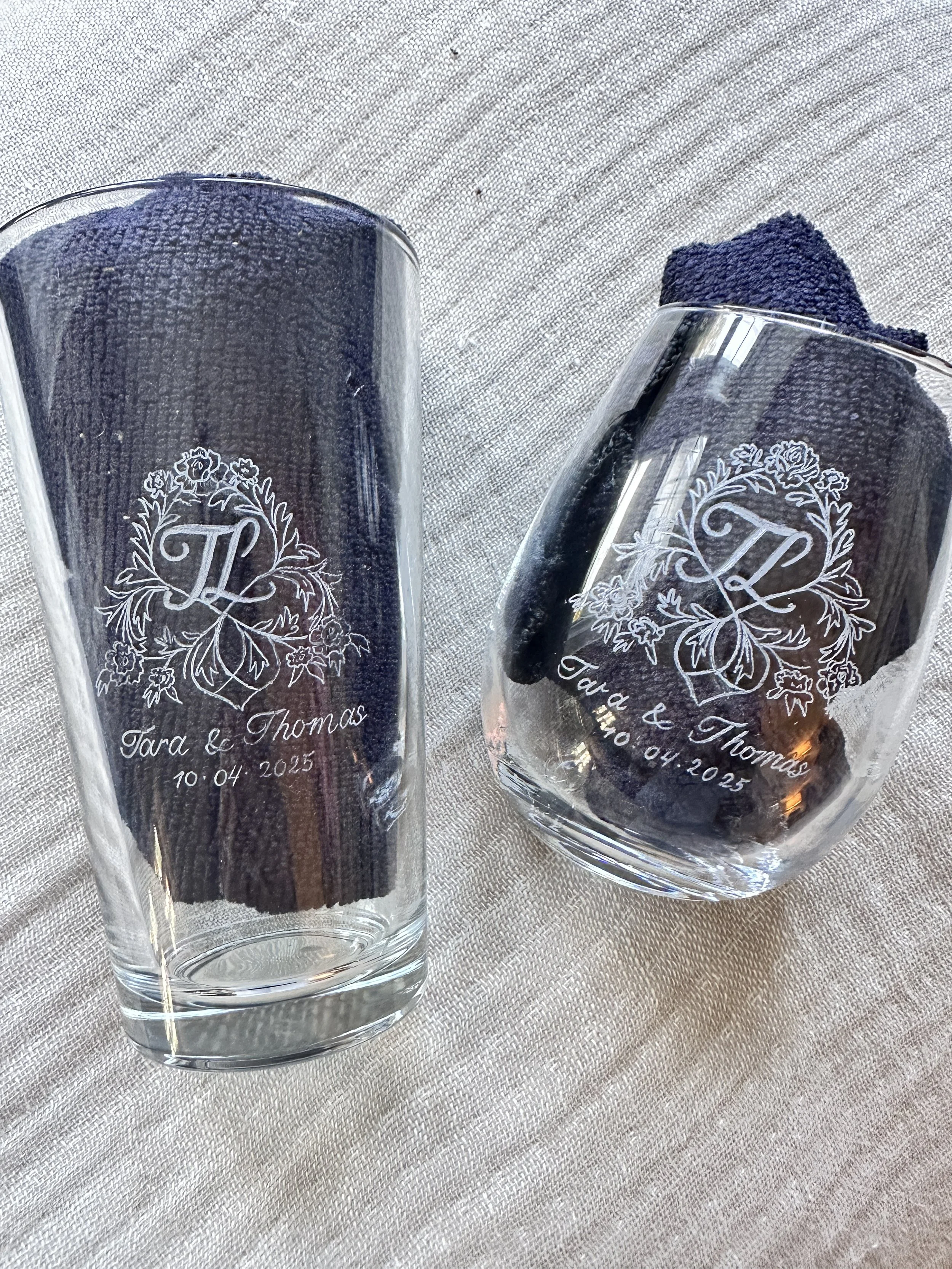 Engraved Glassware