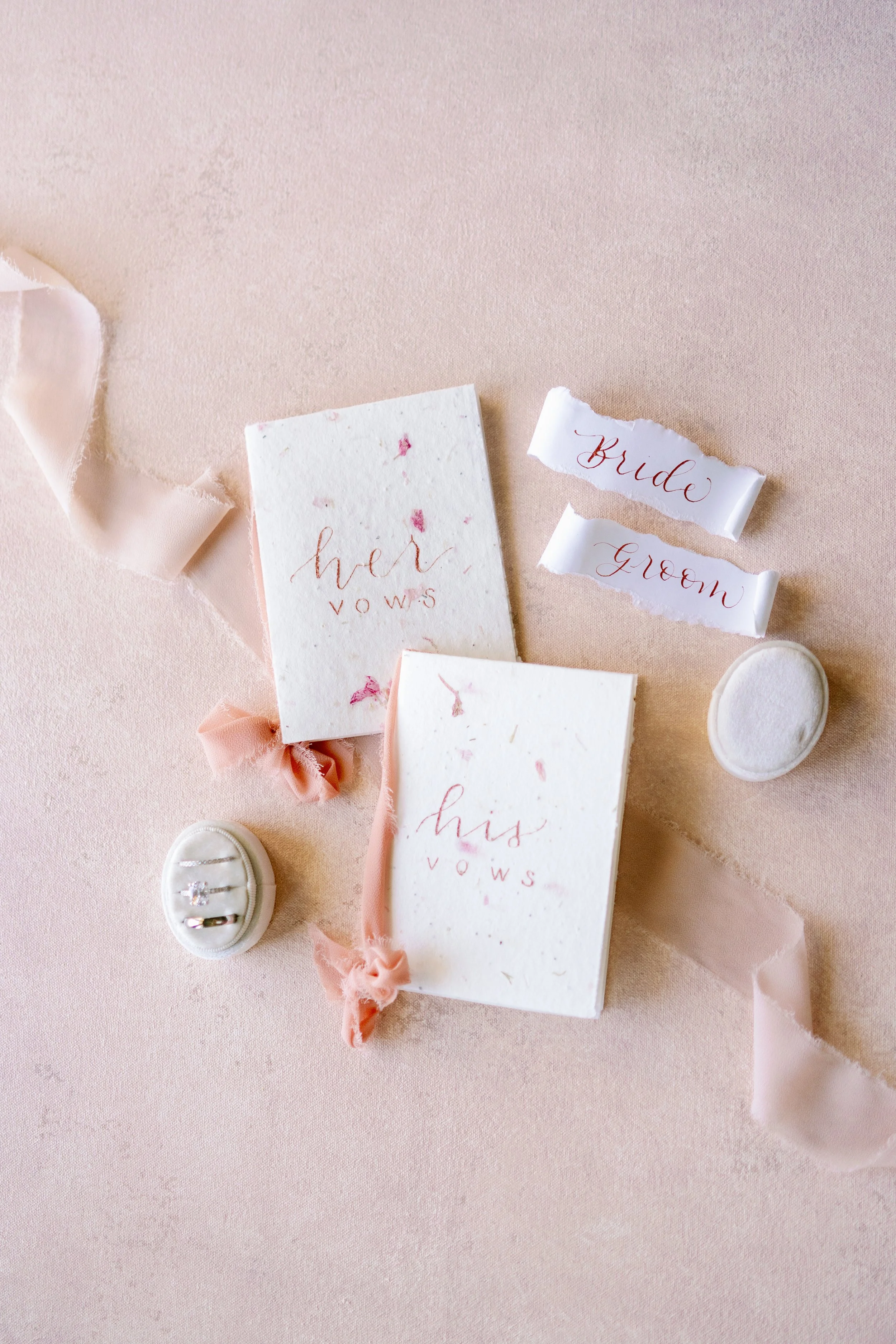 Vow Books and Bride & Groom Scrolls