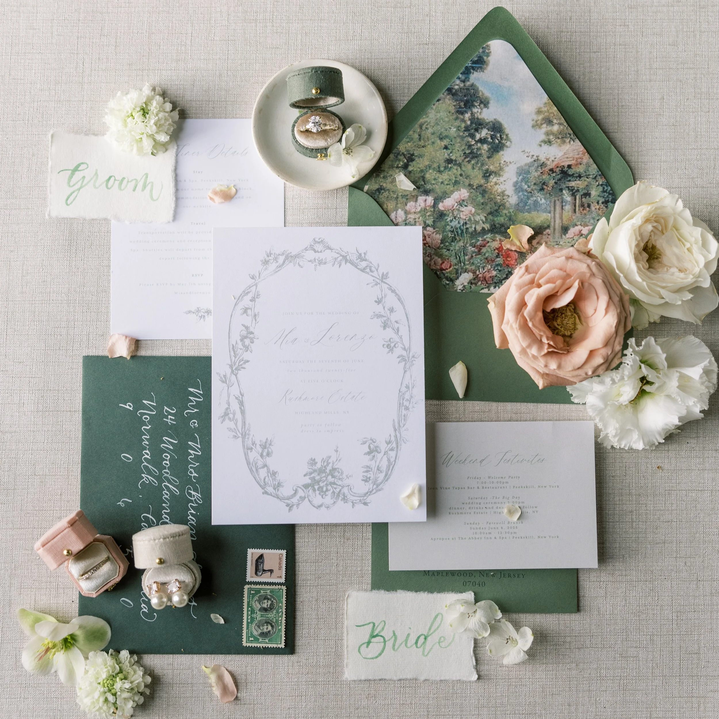 Luxury calligrapher Long Island