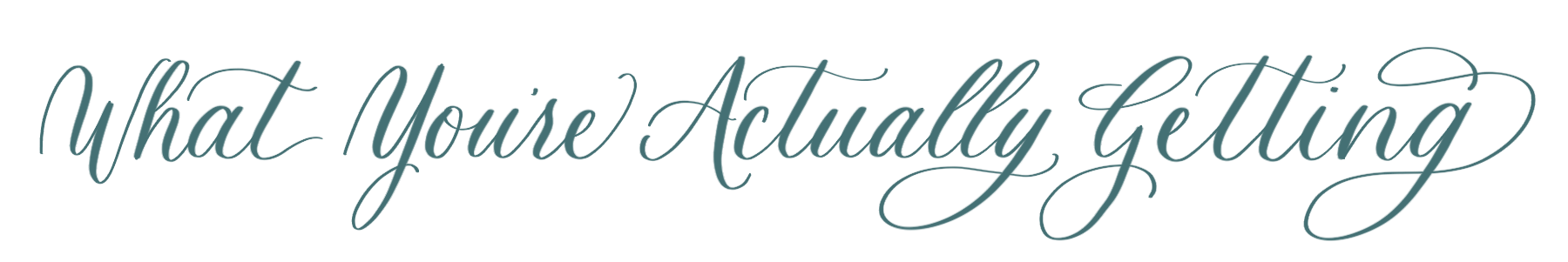 Experiential marketing calligraphy