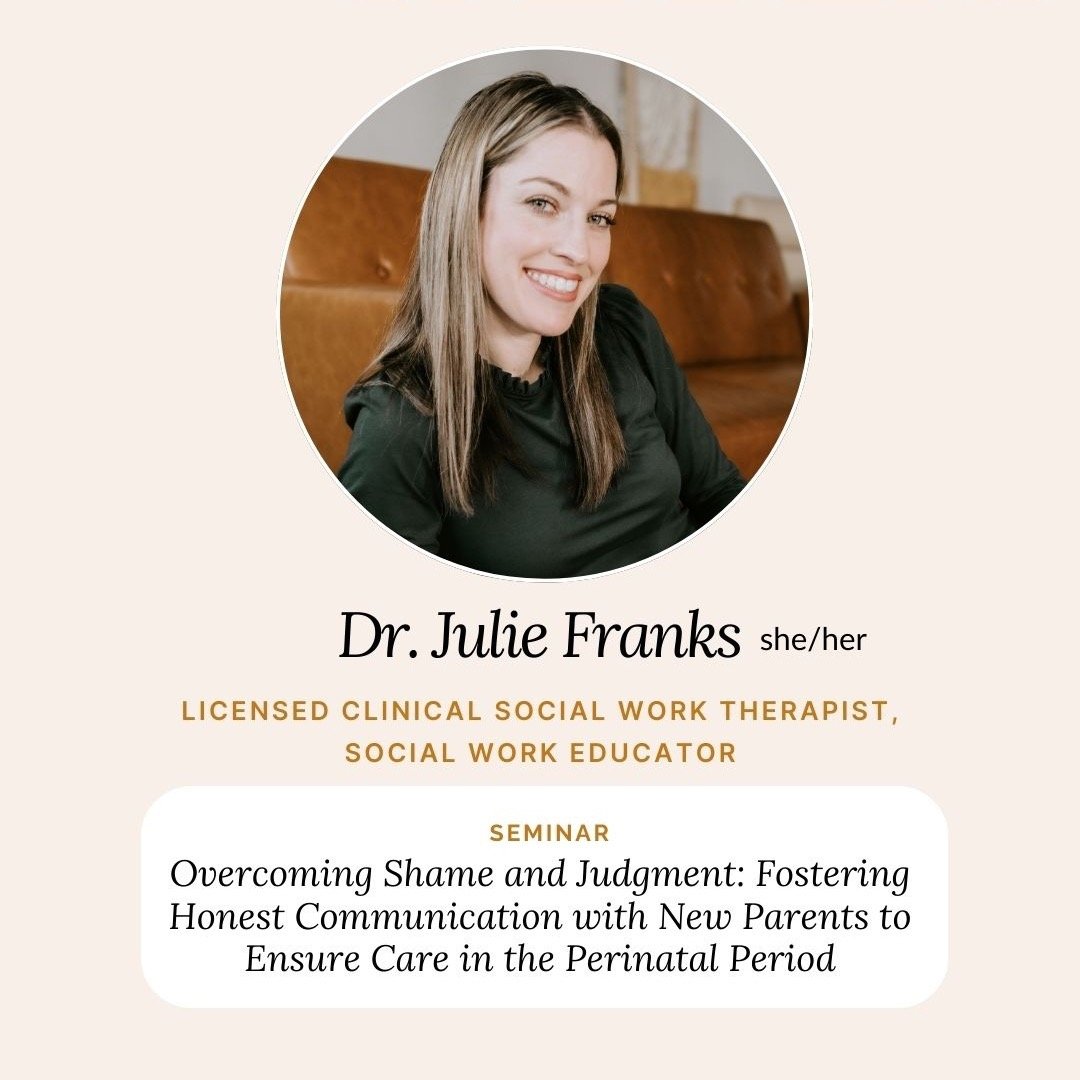 I&rsquo;m so proud to be presenting a seminar at the Perinatal Mental Health Conference next week. 

It&rsquo;s my first ever non-academic conference presentation, and it was honestly so freeing to be able to share a combination of my personal story,