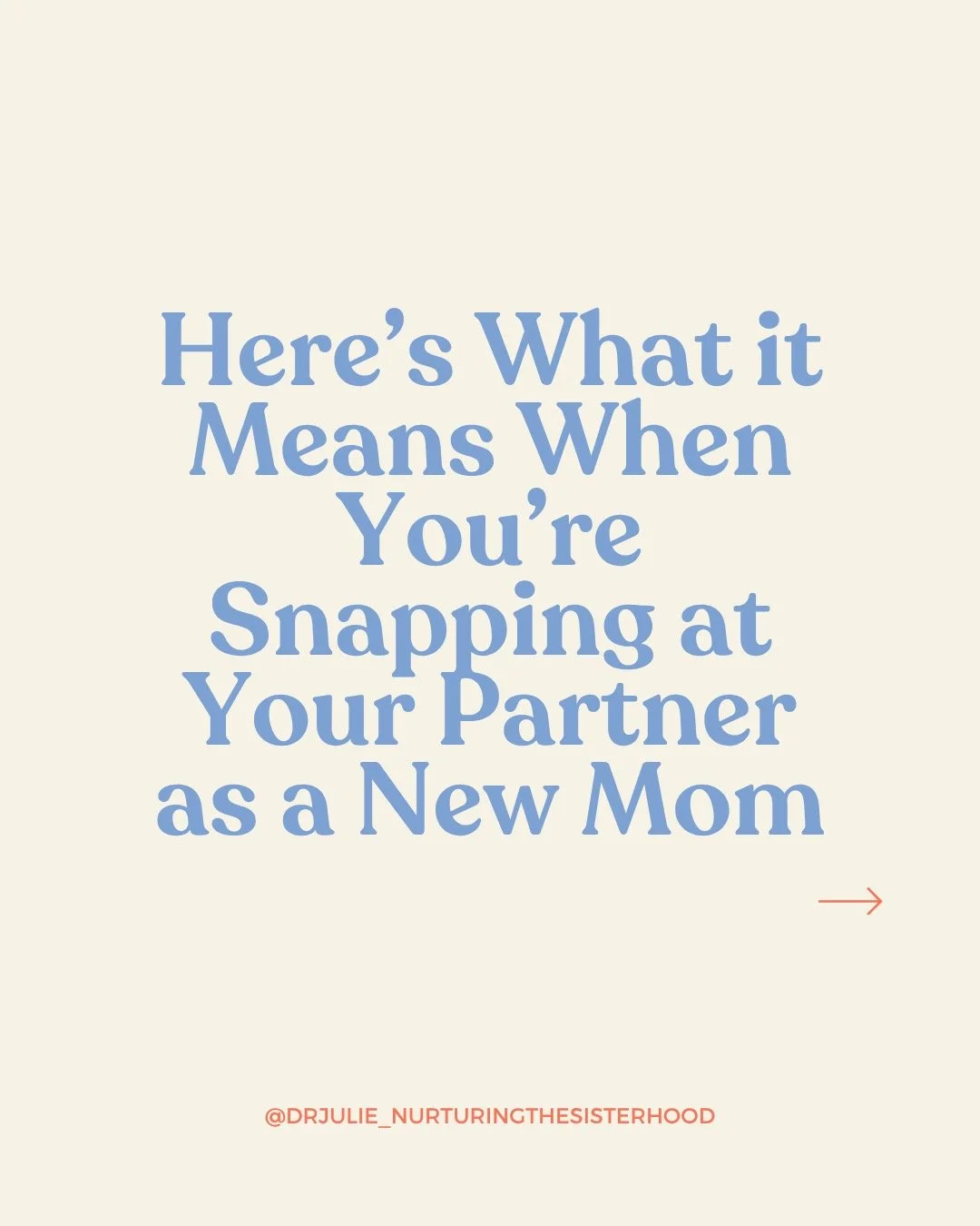 Doing everything yourself probably started as a way to get through the hard days, but at some point, it started to create distance between you and your partner.

What you really want is to feel connected, supported, and like you&rsquo;re actually in 