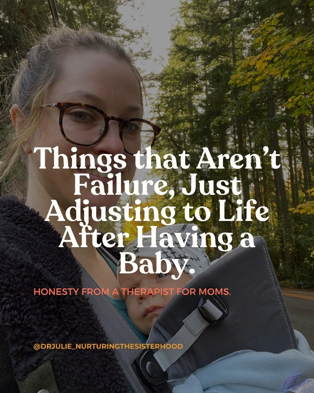 One thing I listen for often when I&rsquo;m working with moms around postpartum anxiety is not just that she feels overwhelmed, or that motherhood doesn&rsquo;t feel the way she expected it to. 

It&rsquo;s what she believes that means about her.

Be