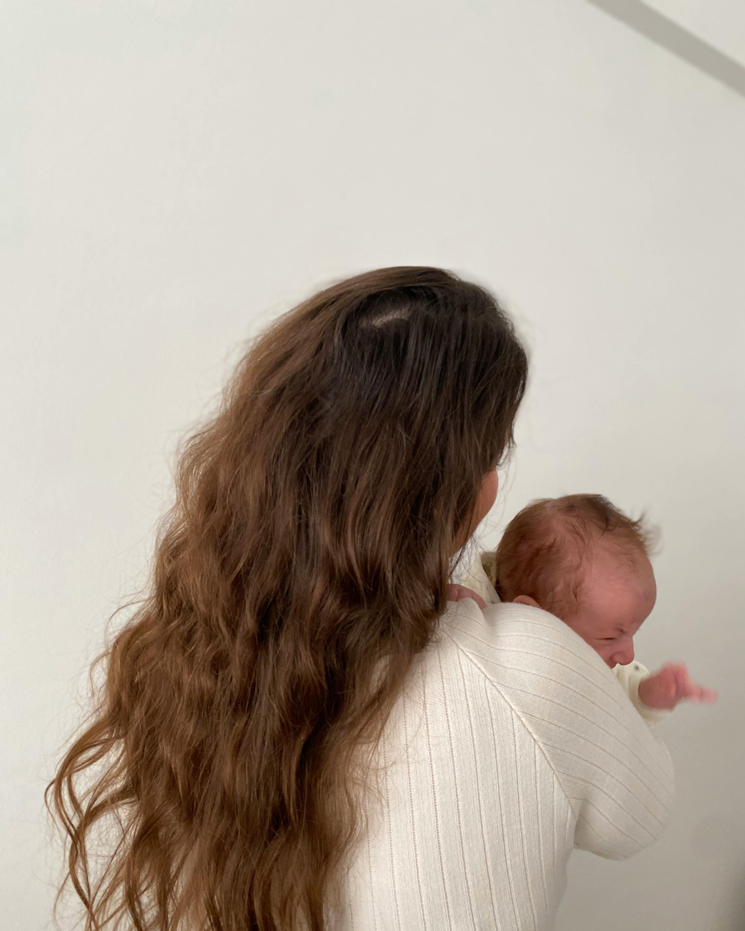 NICU Mom Holding Infant