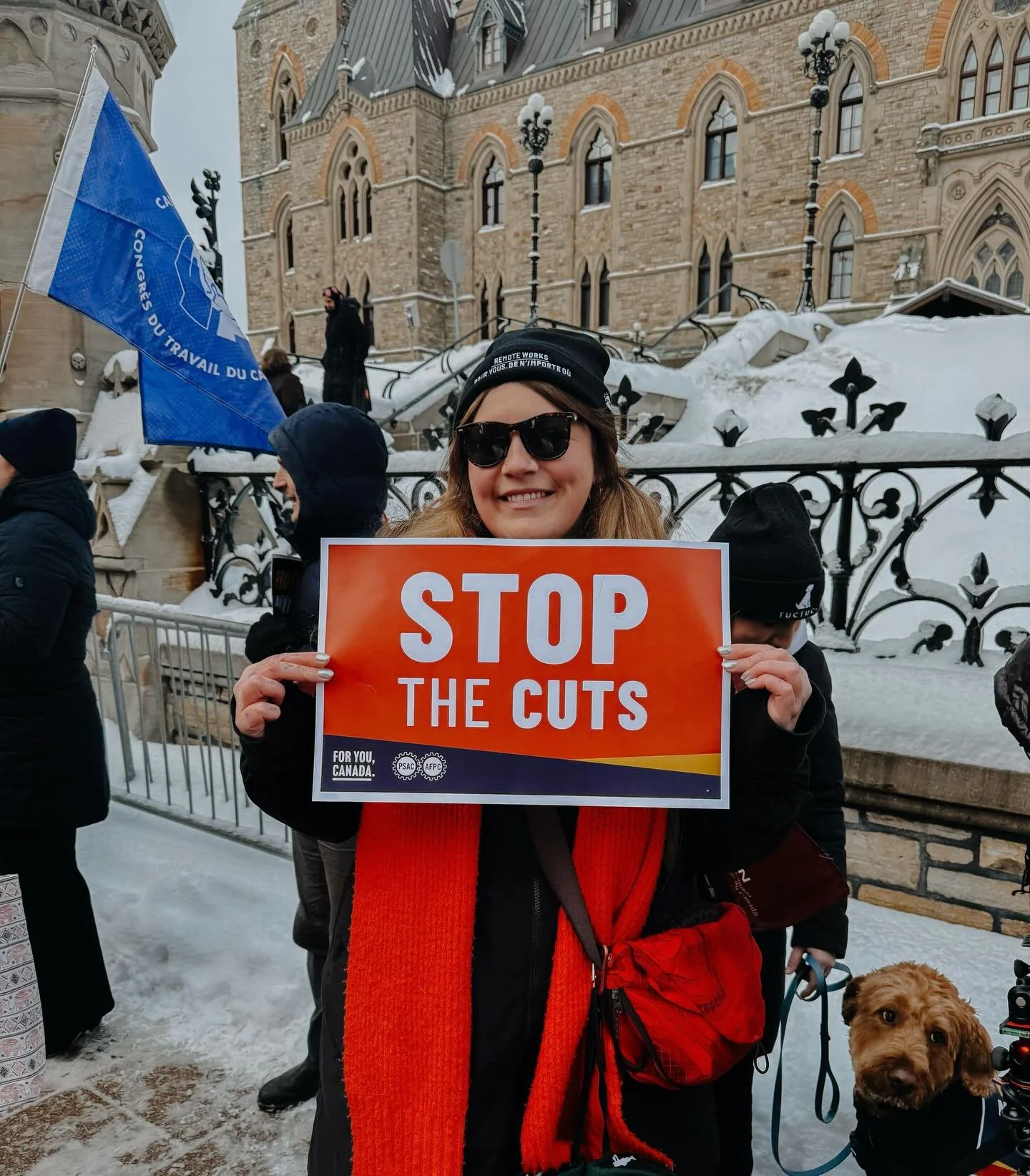 Nothing quite as refreshing as a winter rally 📢🥶✊🏻