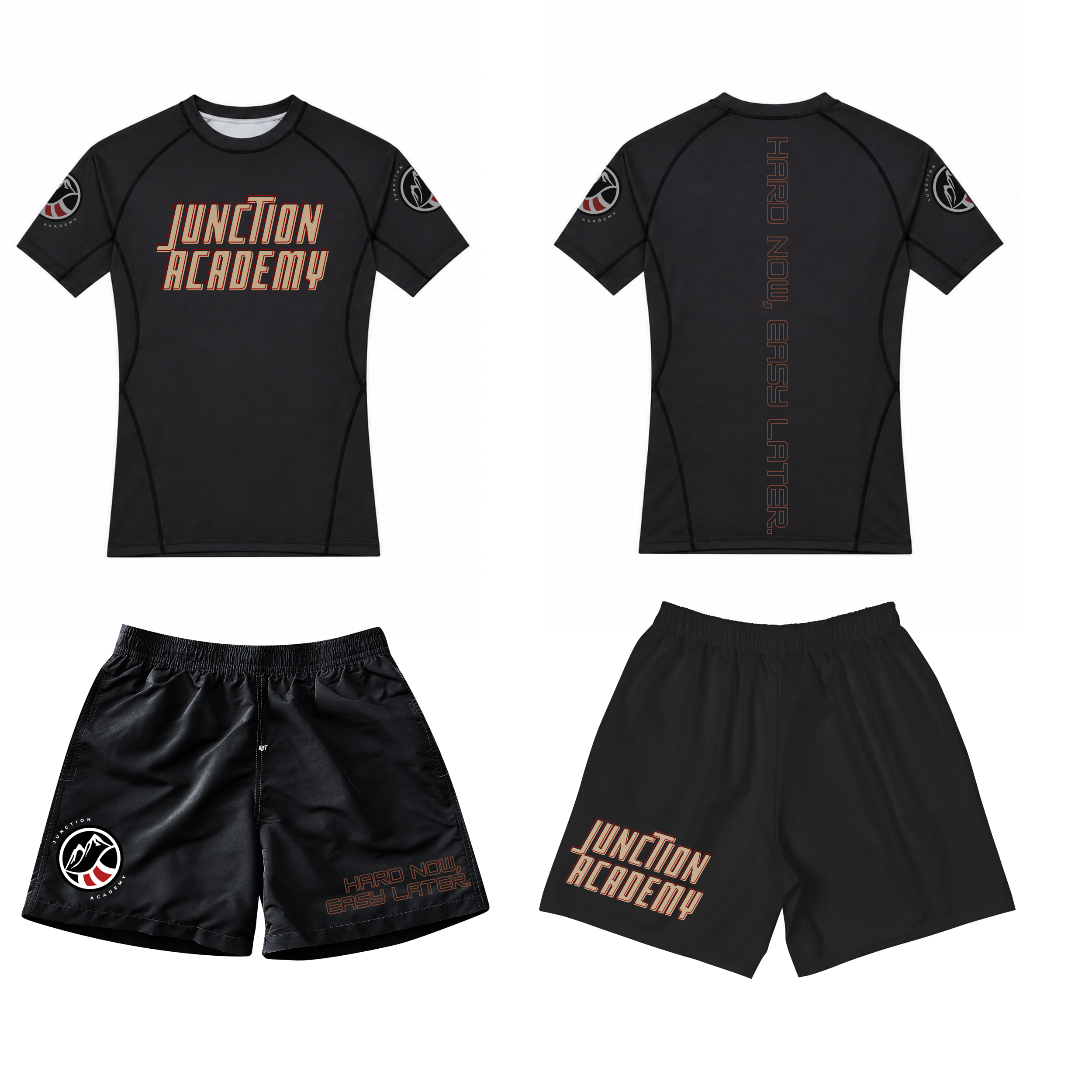 Junction Academy Set — Rashguard + Shorts (Pre-Order)