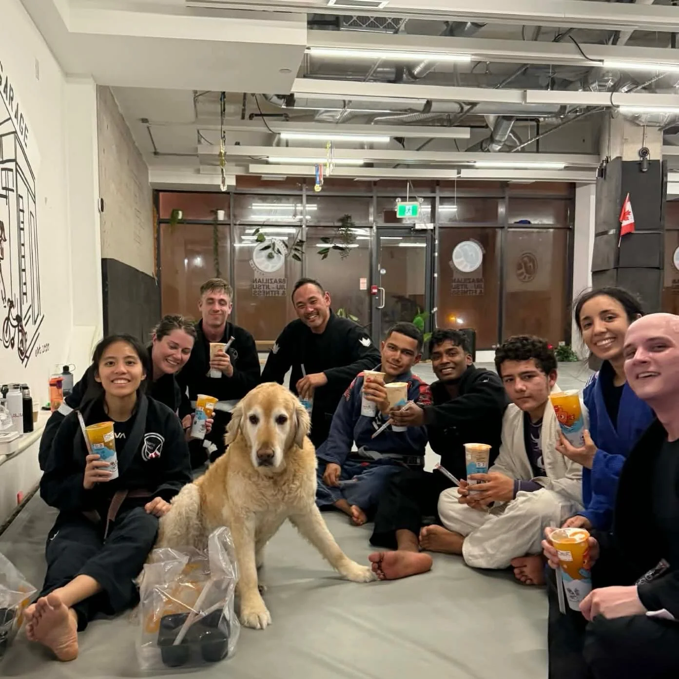 Everyone who braved the ❄️ and stayed for rounds yesterday got a 🧋 courtesy of Coach Reagan @reagonomics_ Happy training!