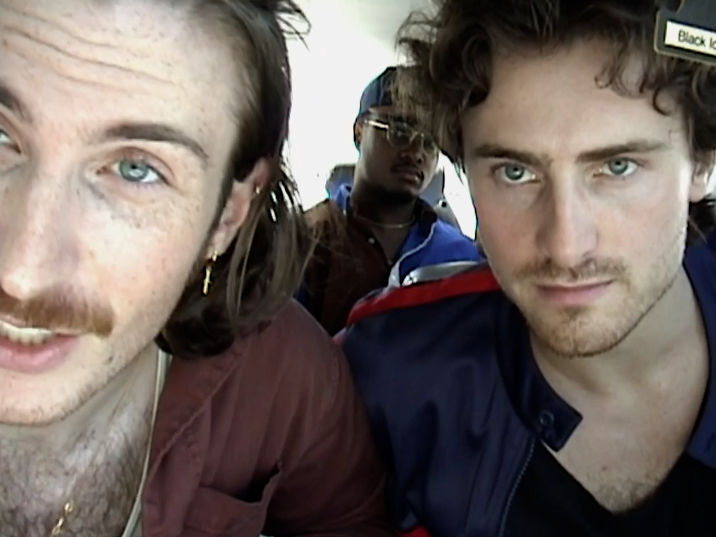 Jimmy Kiosk, Elijah Cherry, and Roy Godfrey go for a ride