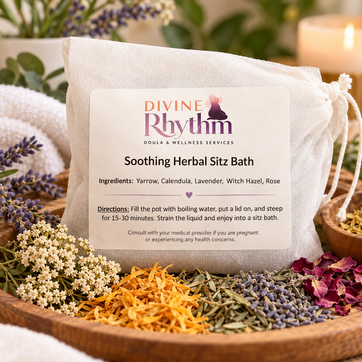 Soothing Herbal Sitz Bath