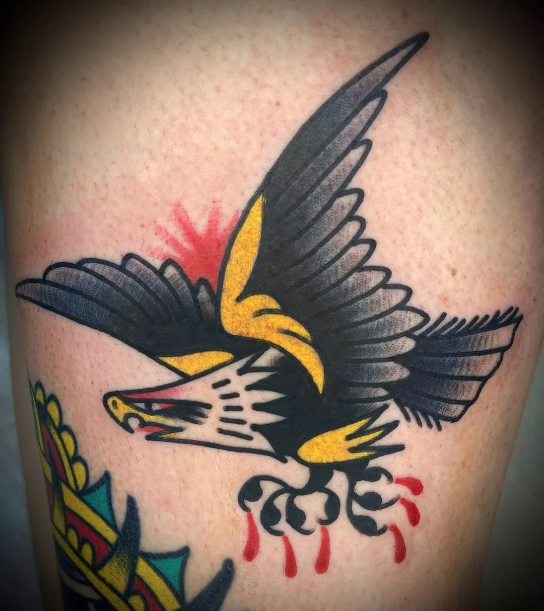 Tatuaje old school en Barcelona