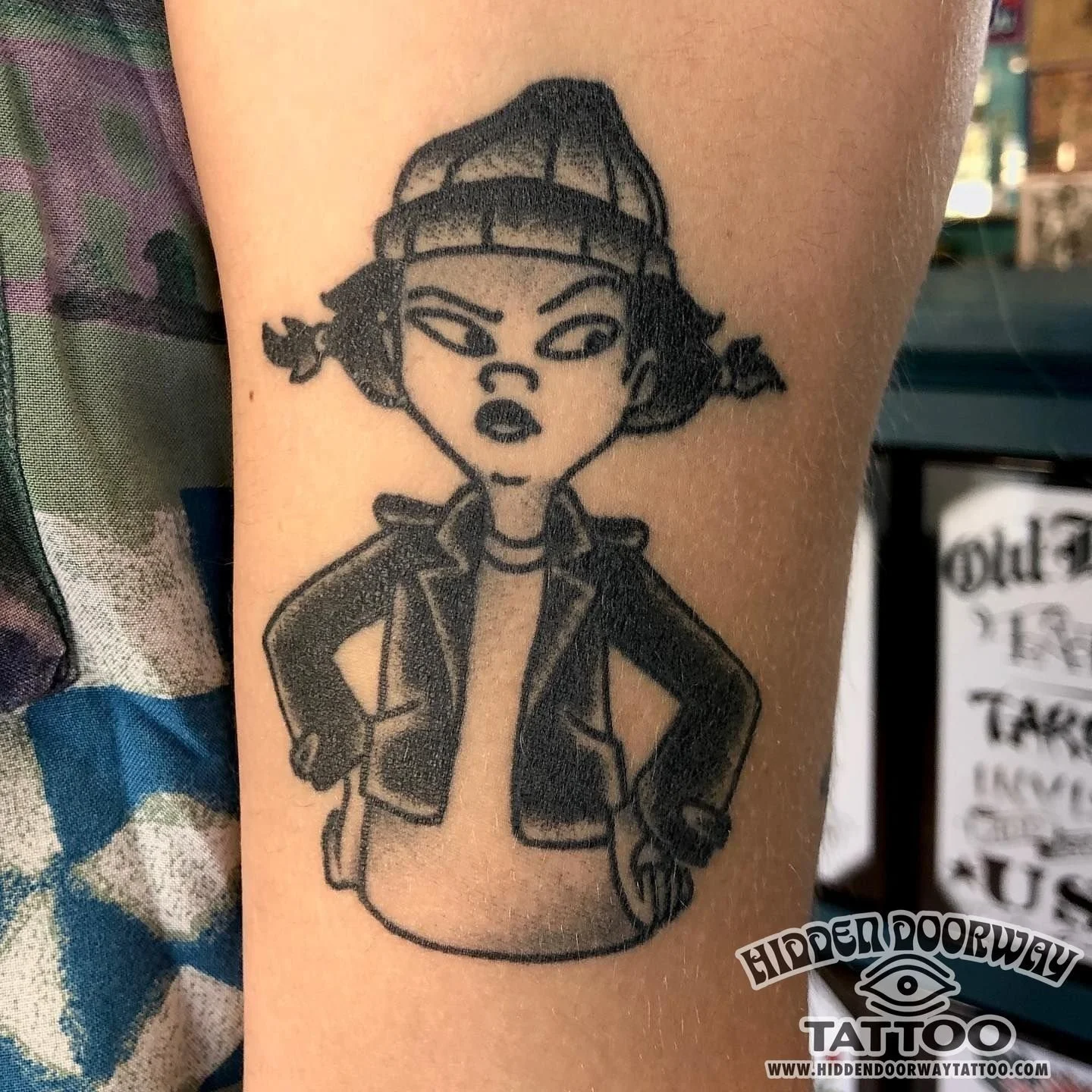 Tatuaje Spinelli Hora del Patio Barcelona