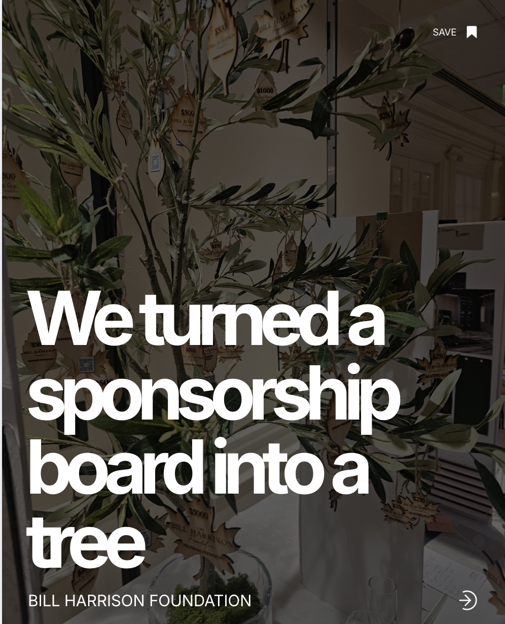 The Bill Harrison Foundation: Donor Recognition, Reimagined
