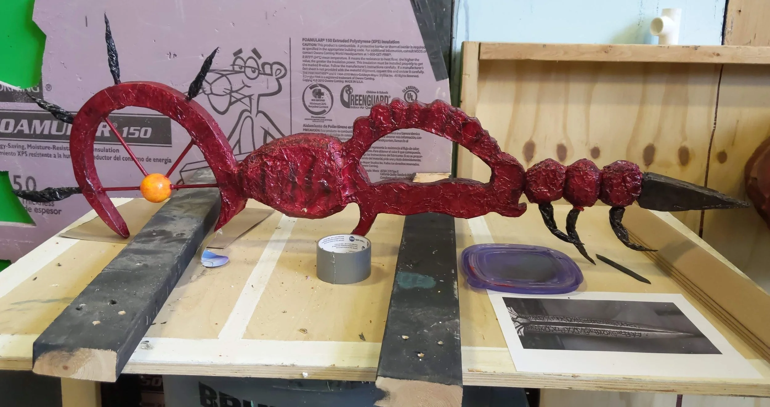 Jan 2021 - Worked as a Carpenter, Prop Creator, and Rehearsal Stage Manager for Dominican University's online production of 'She Kills Monsters - Virtual Realm'. This a full-body picture of the staff created. 