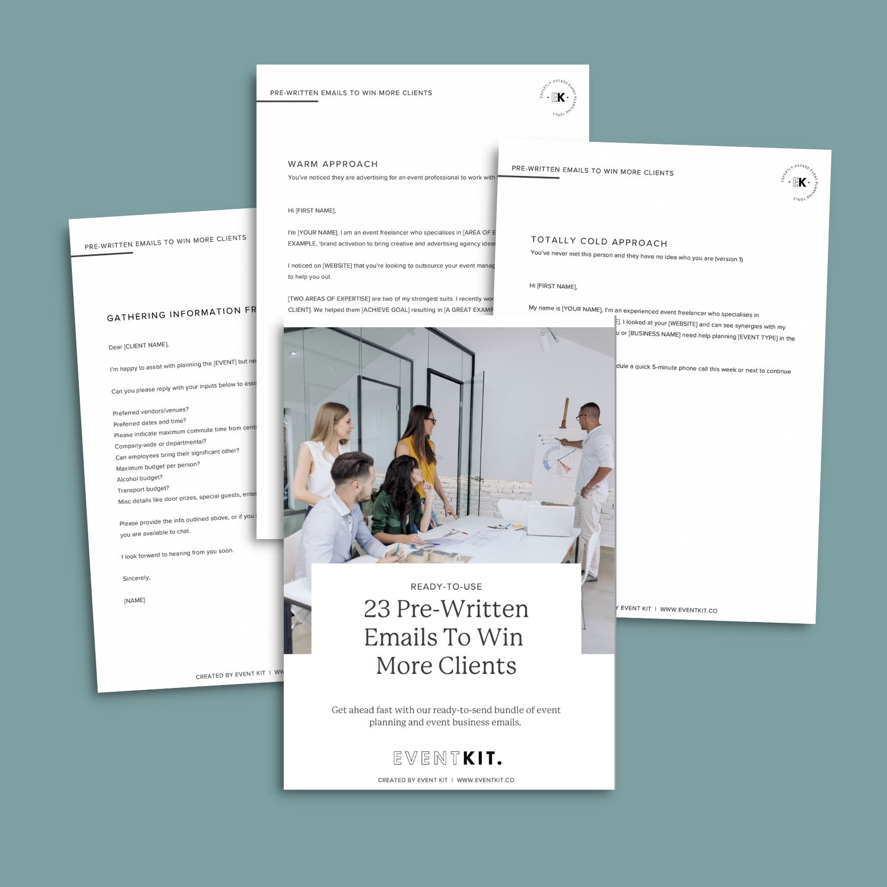 Conferences Kit 20x Event Templates & Tools — Event Kit