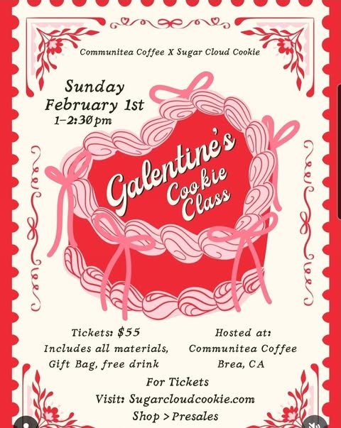 SOLD OUT - Cookie Decorating Workshop