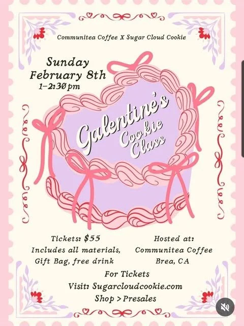 SOLD OUT - Cookie Decorating Workshop