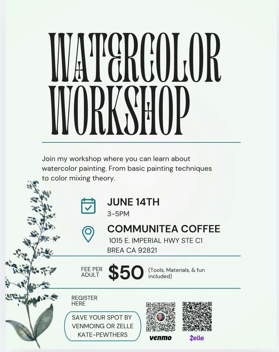 Watercolor Workshop