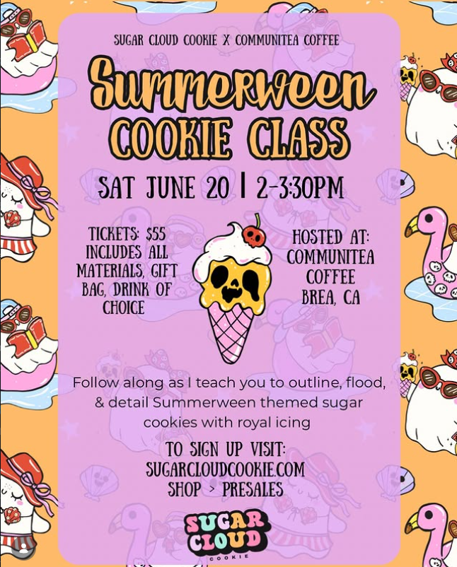 Summerween Cookie Decorating