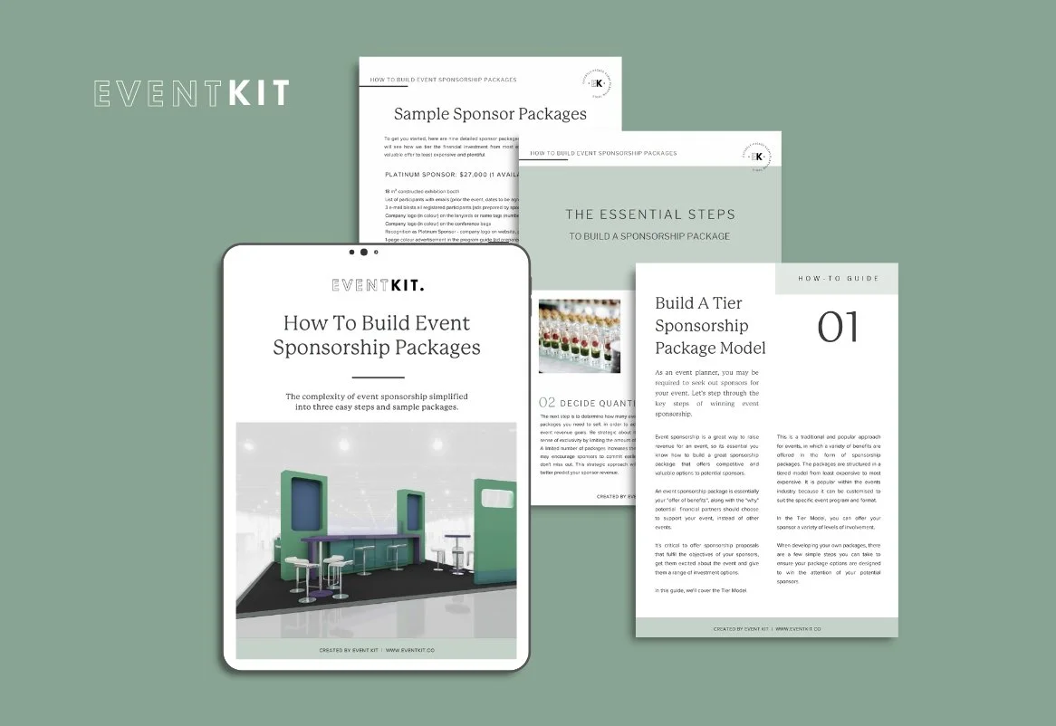 Event Sponsor Kit Sponsorship Proposal Templates 40+ Sponsorship Letter & Sponsorship