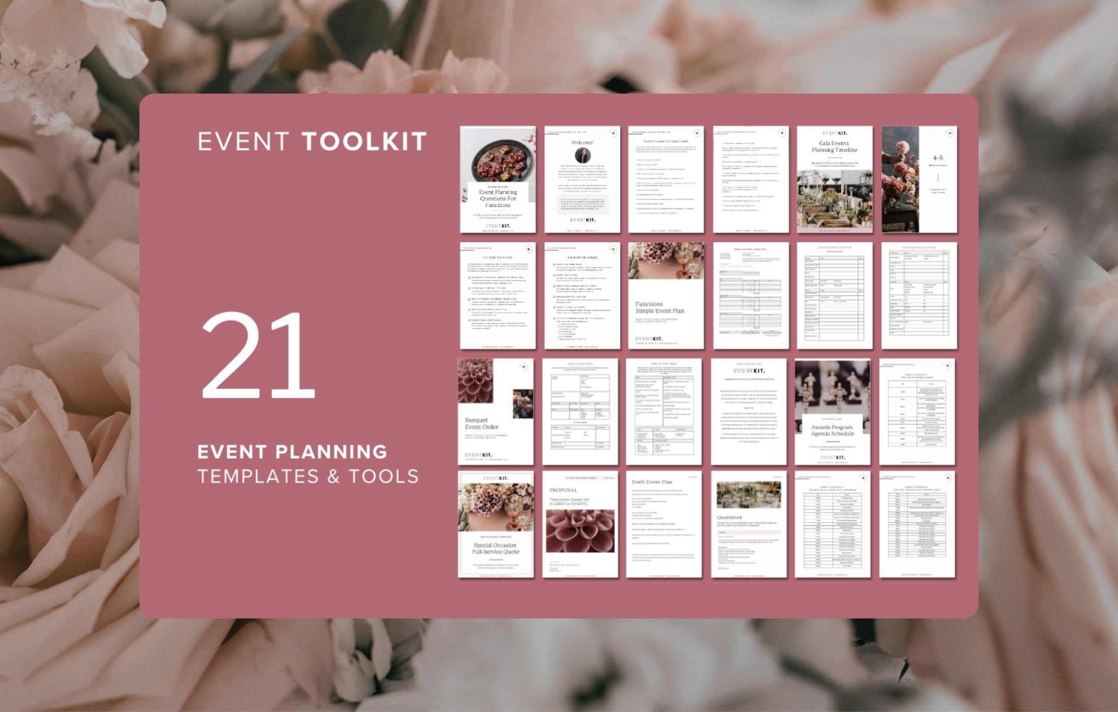 Gala Events Planning Kit