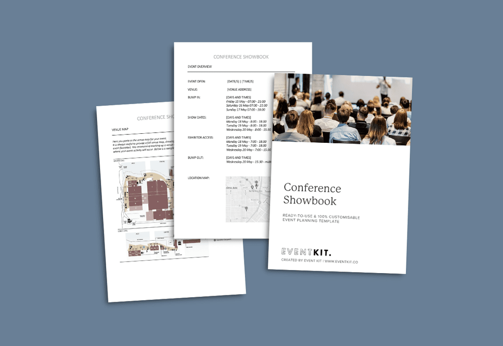 Event Kit | Conferences Kit - 20 Premium Conference Planning Templates ...
