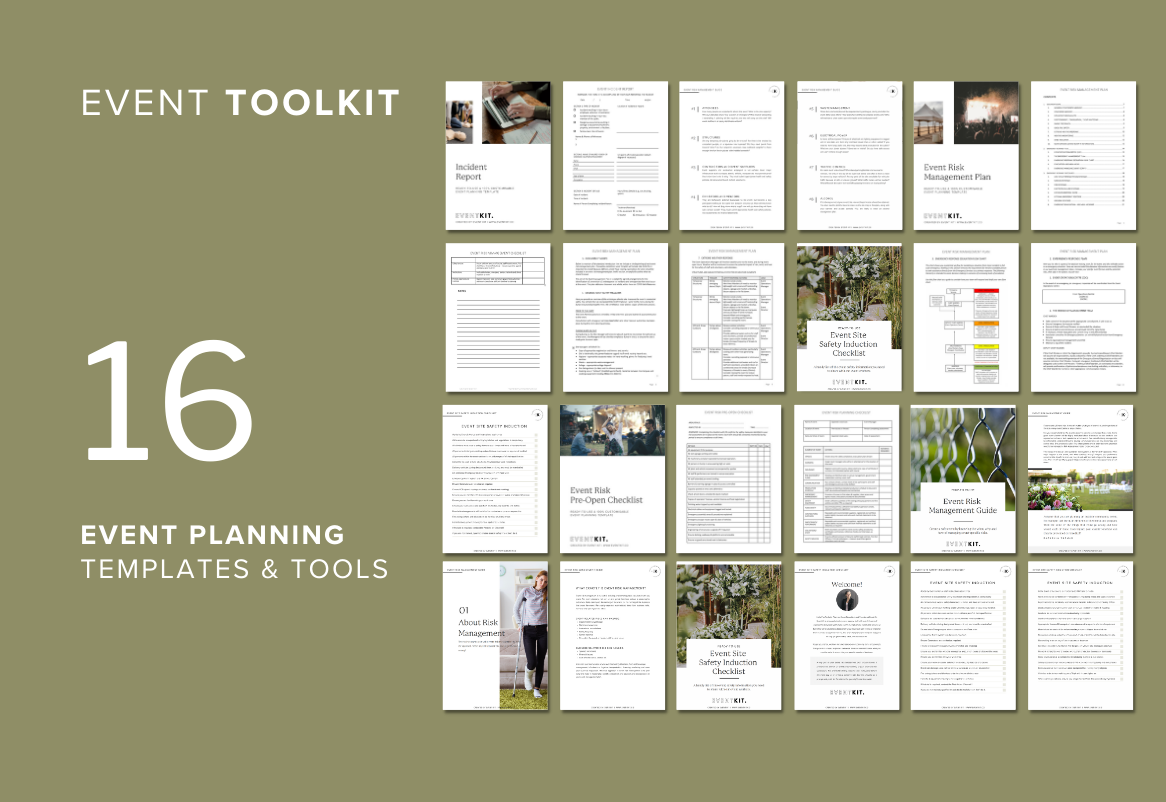 Event Tool Kit Examples Event Kit | Premium Event Planning Templates