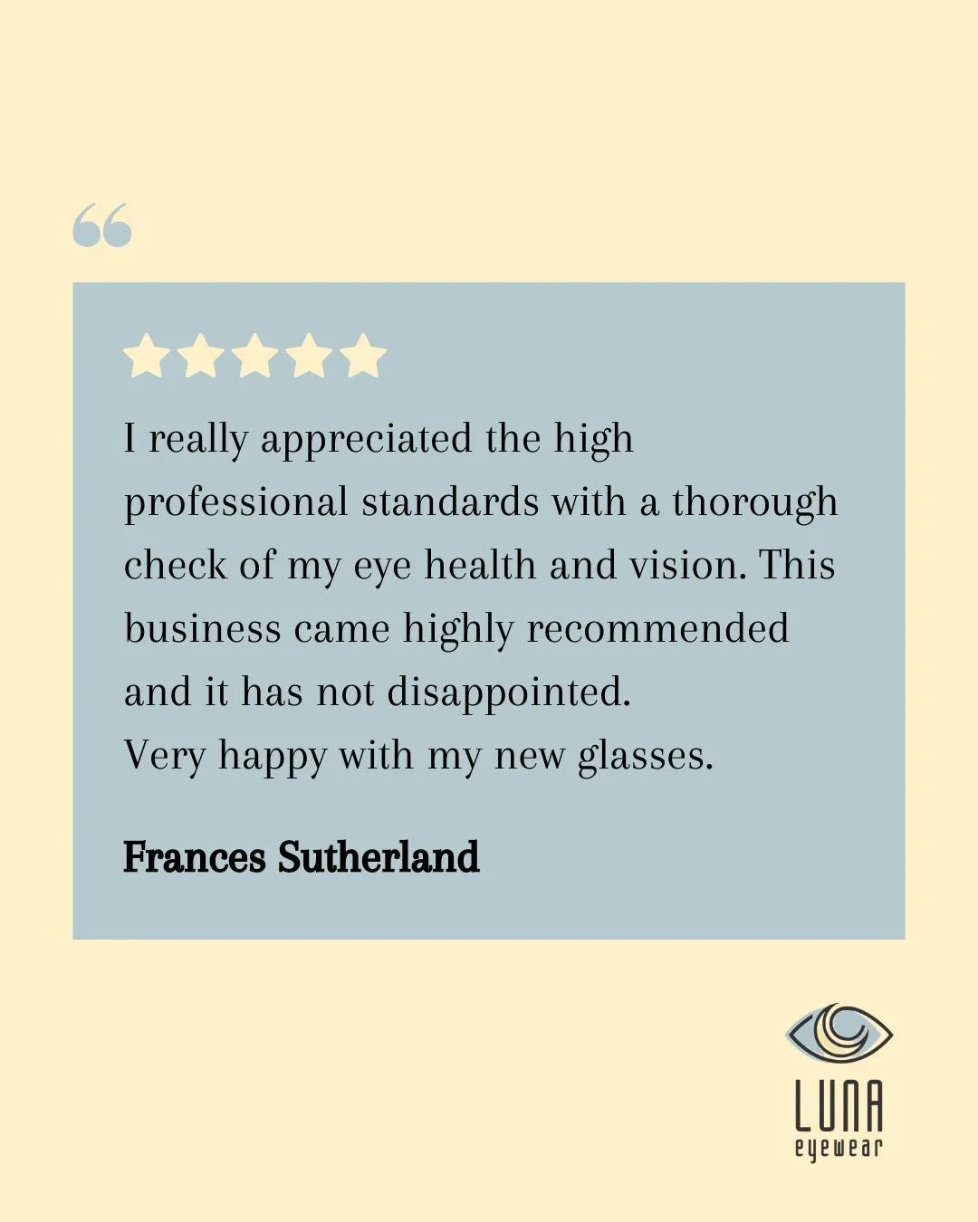 Nothing makes us happier than happy customers. 🤍
Thank you for trusting Luna Eyewear with your vision. 

#lunaeyewear #melbourneoptical #prahranoptometrist