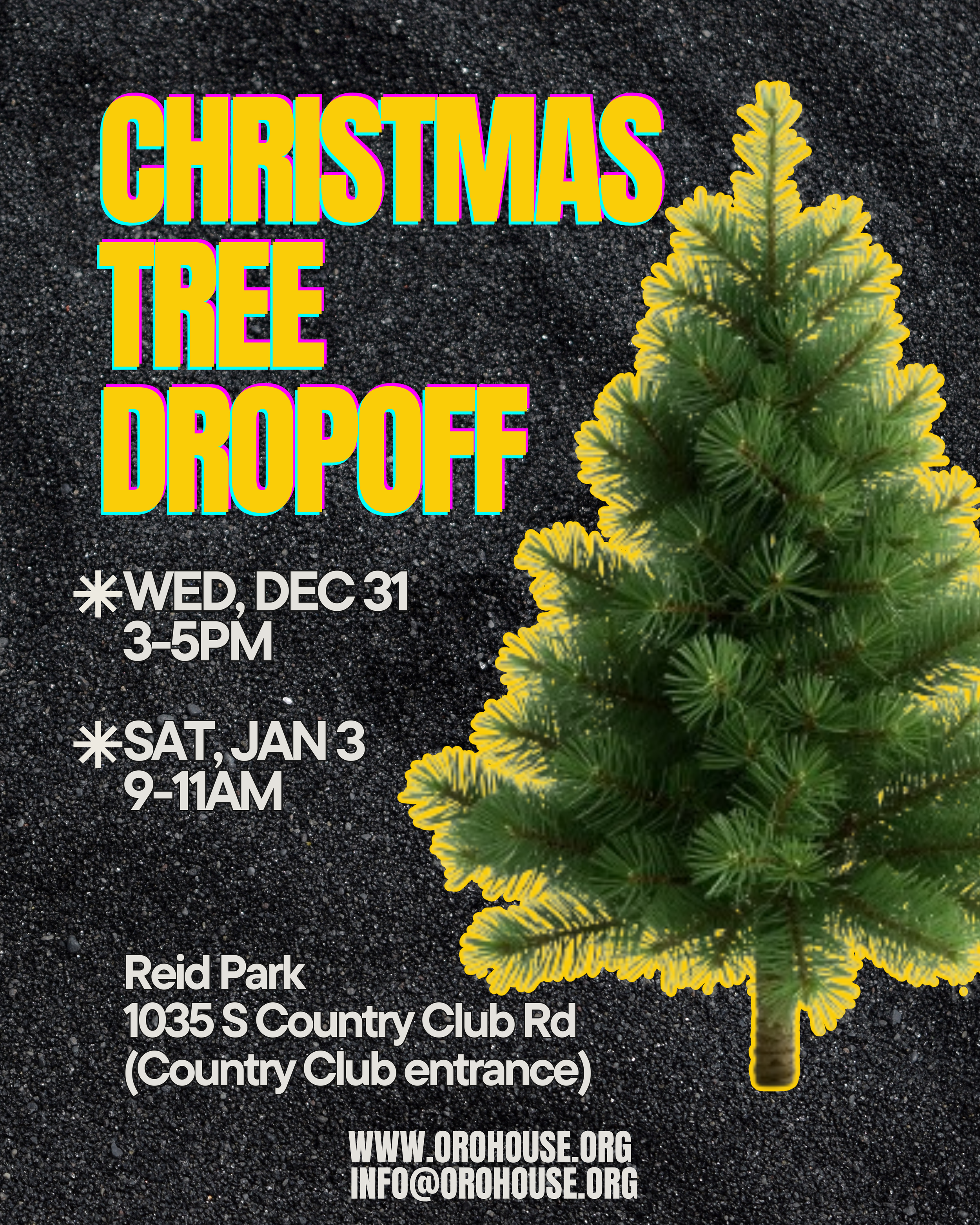 (LIVE) Christmas Tree Dropoff