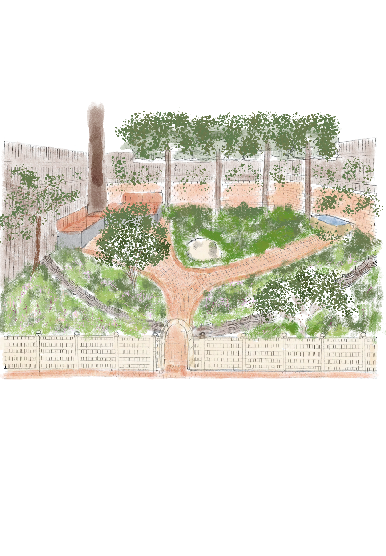 Urban Cottage Garden, Kingston