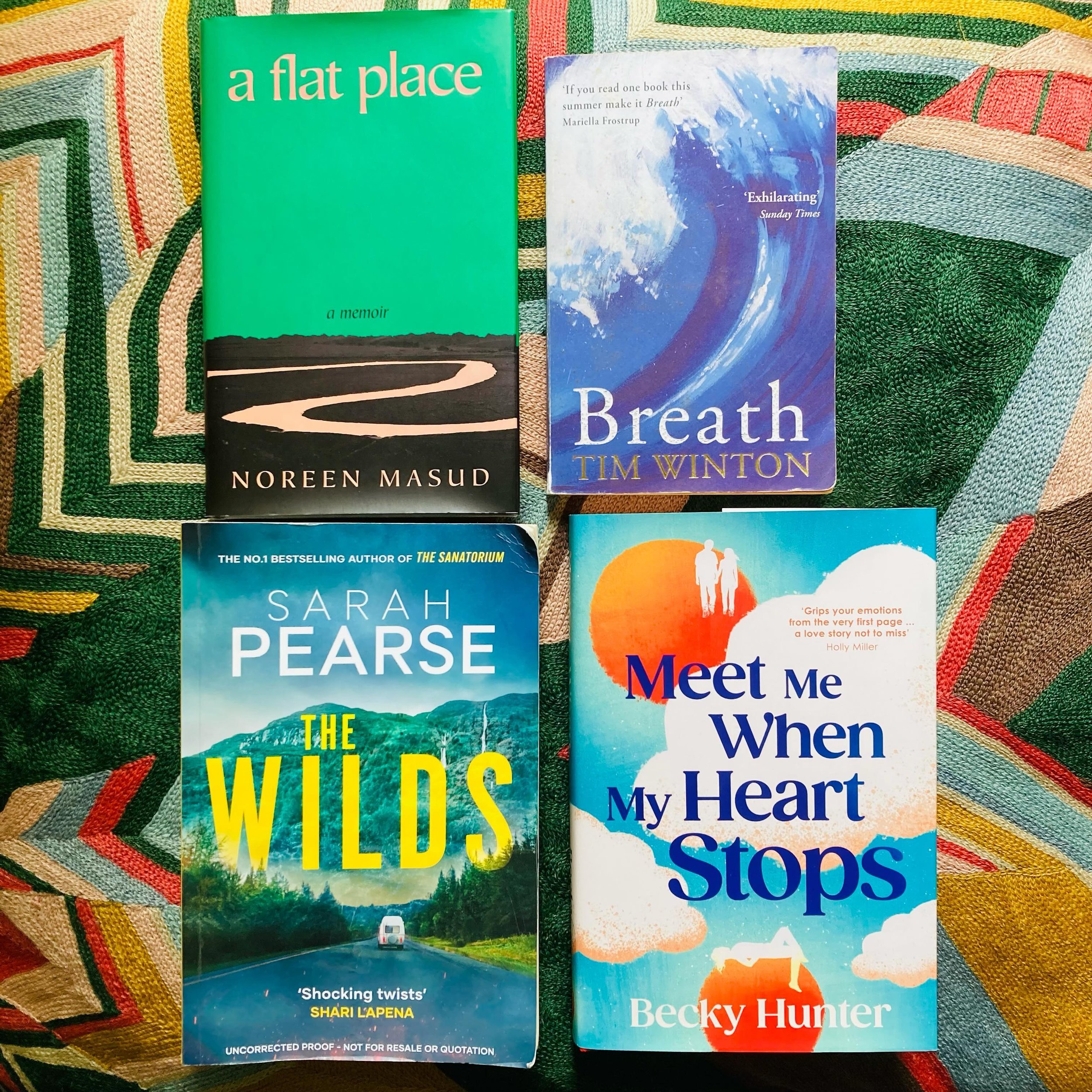 Recent reads 📚✨

BREATH by Tim Winton is one of a handful of novels that I love to reread. It&rsquo;s one of my all-time favourites, and Winton one of my all-time favourite writers. When I couldn&rsquo;t believe that we were actually slipping away t