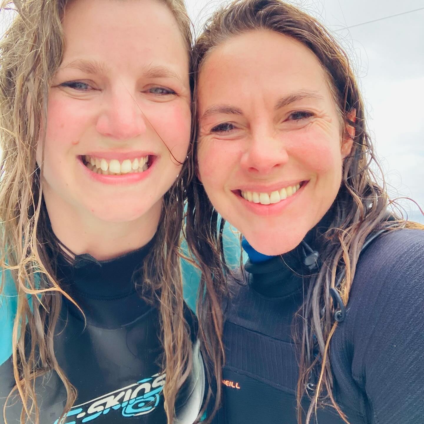 Waves and words, words and waves 🌊✍️ That&rsquo;s what @lucyclarke_author and I out for on this retreat 🥳 There&rsquo;s nothing better than running into the sea after a long stint at the writing desk (even when it&rsquo;s THE most stunningly situat