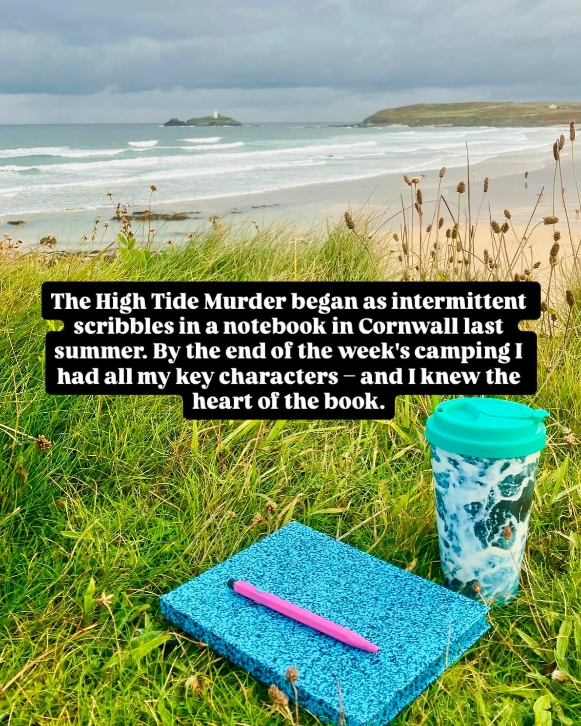 The story of a story 🐚✍️💗 THE HIGH TIDE MURDER is out one week tomorrow! ✨ 

#cosycrime #cozymysterylovers #cozymystery #crimefiction #crimefictionlover #detectivefiction #writinglife #authorsofinstagram #igauthors #bookstagram #newbooks #theshellh