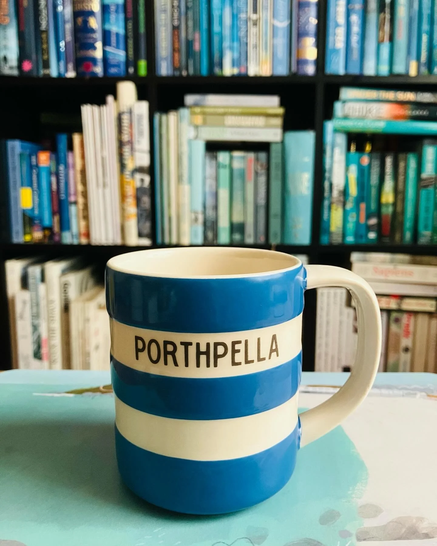 Find an agent who, for publication day, sends you a @cornishware mug emblazoned with a place name that is very dear to you but can be found on no maps (except for the one in your head ✍️) 🥰🐚🌊📚 Rowan and all the gang at @thesohoagencyuk - I LOVE i