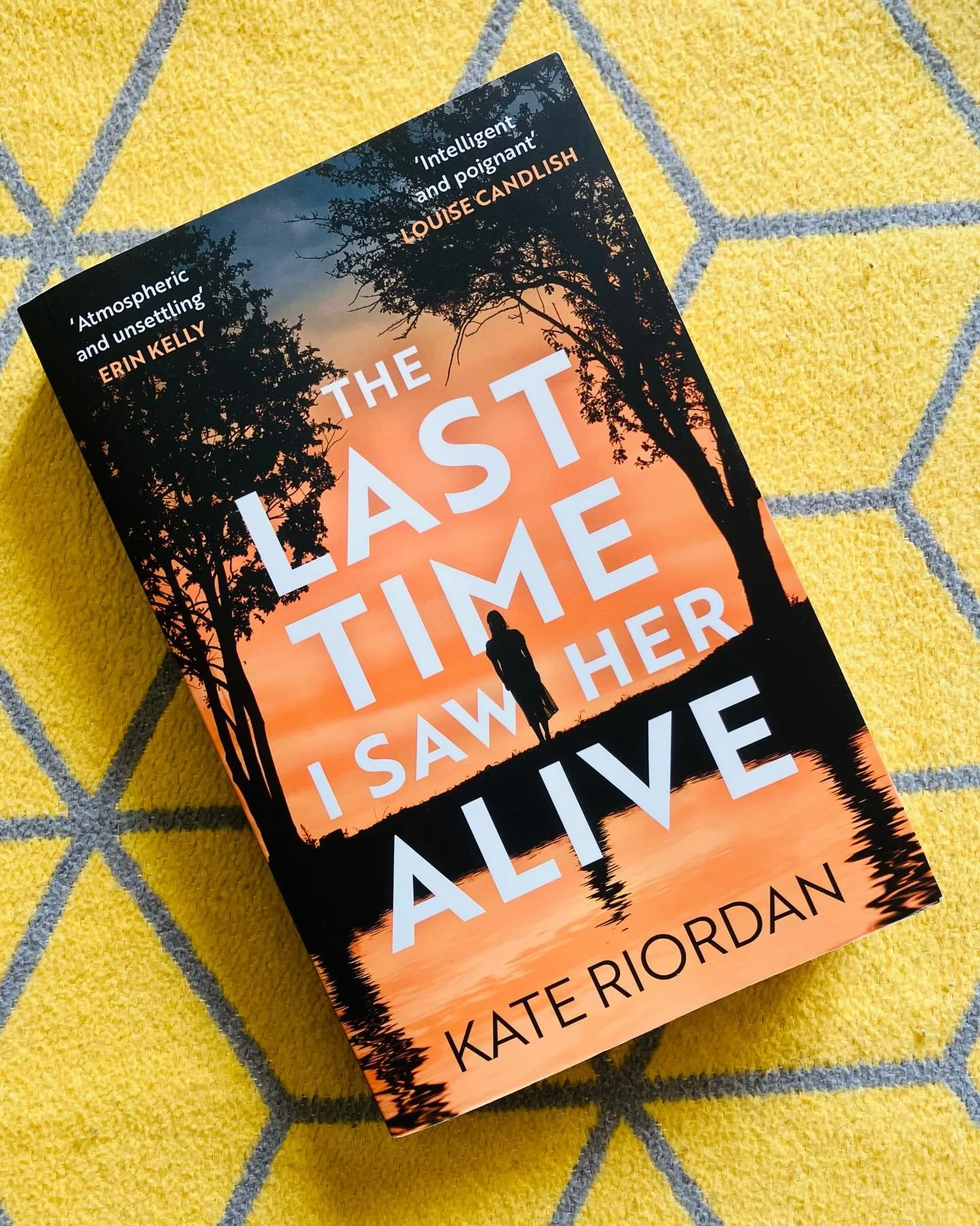 It&rsquo;s always a celebratory moment, receiving a proof of a good friend&rsquo;s novel, and I am VERY happy to have a copy of THE LAST TIME I SAW HER ALIVE by @kateriordanauthor in my mitts 🎉 I&rsquo;ve already read  it. I really love it. And if y