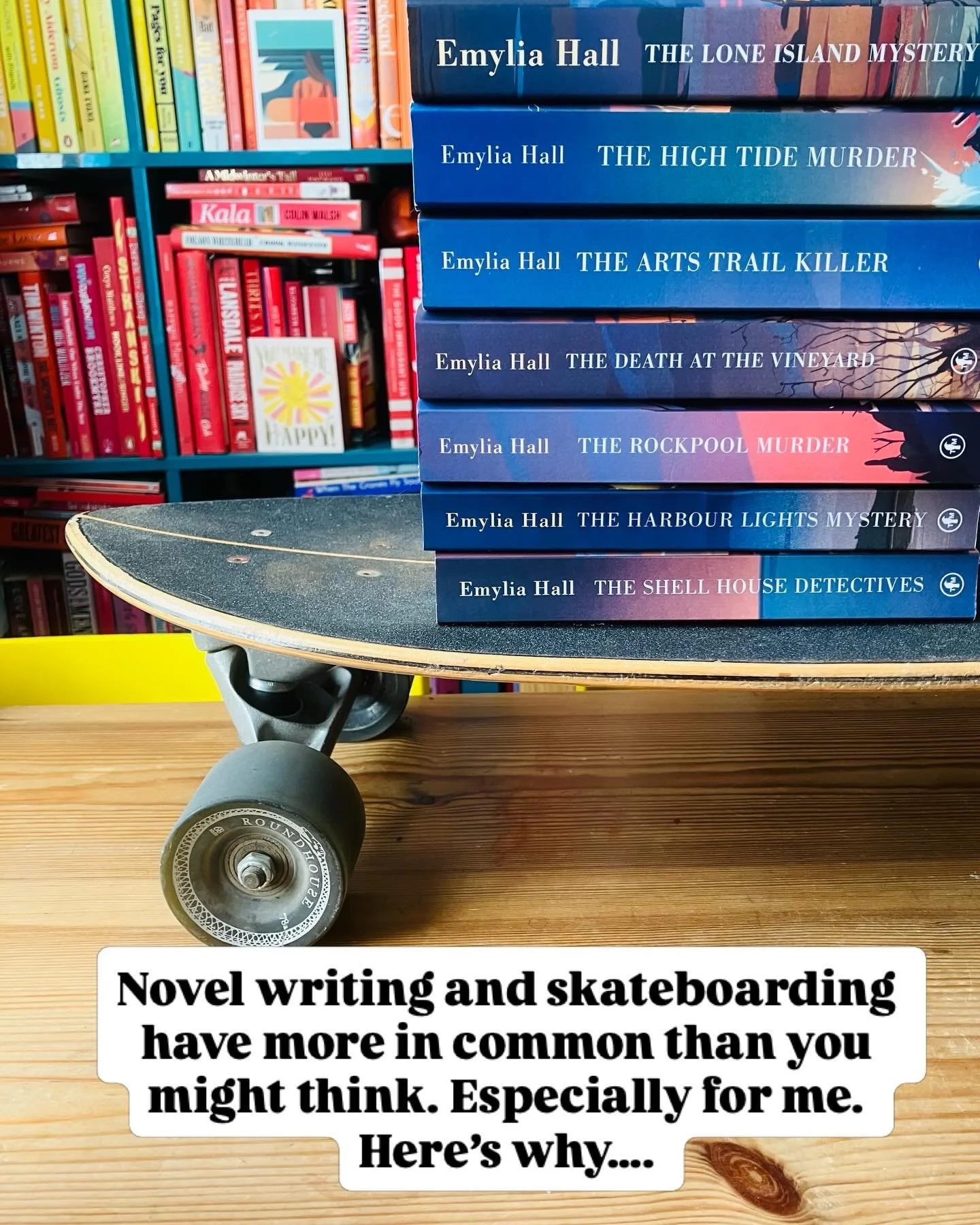 A little story about skateboarding and novel writing (and how for me they&rsquo;re basically the same) ✍️🛹💗

#thankyouskateboarding #writingmotivation #writingprocess #keepwriting #failbetter