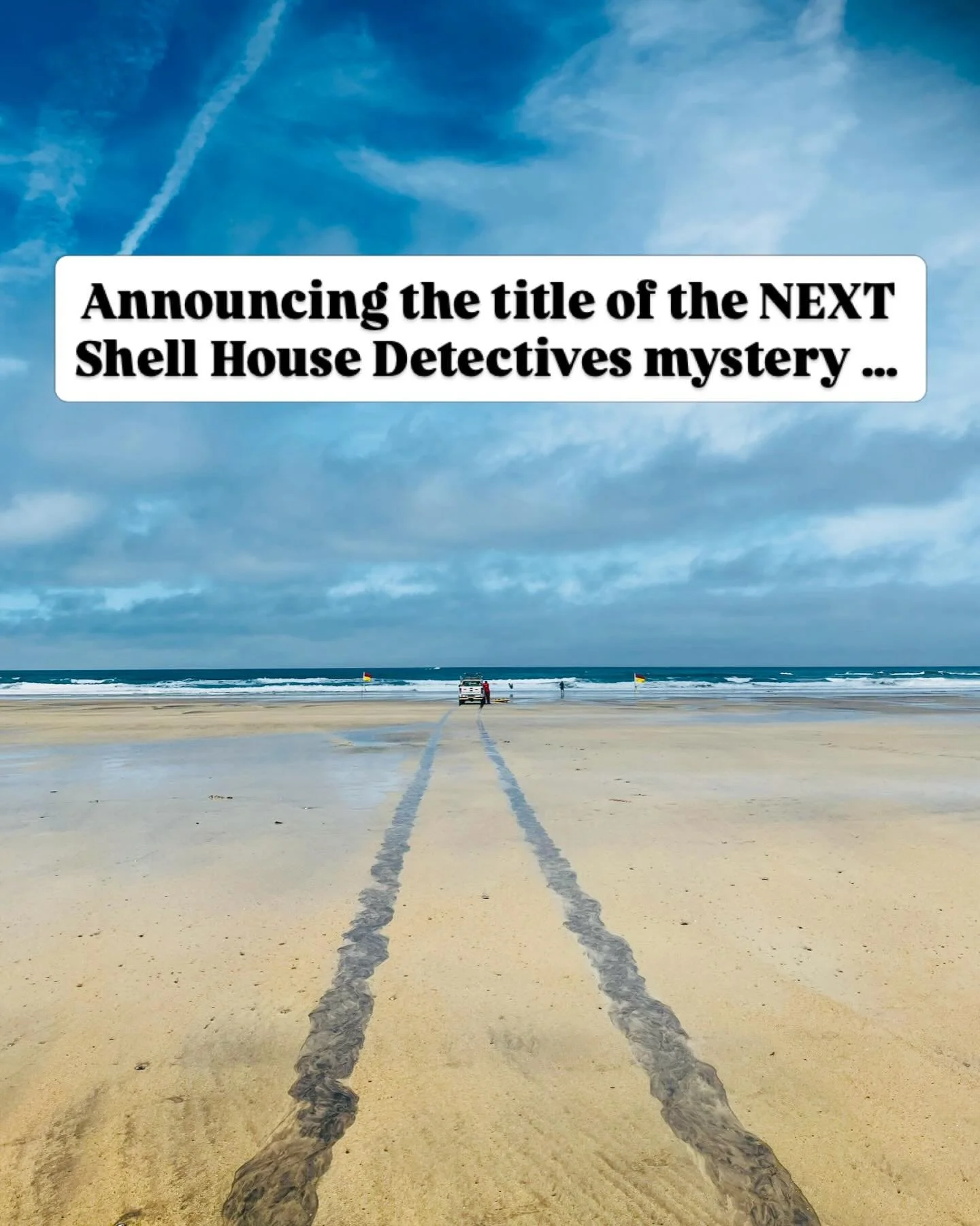 📣 TITLE ANNOUNCEMENT! 📣 No sooner than The Lone Island Mystery hitting the shelves I&rsquo;m here to tell you that the 8th Shell House Detectives mystery will be out in November &hellip; and it&rsquo;s called THE DEATH OF A WRECKER 🥳 💀 🌊 🐚 I&rs