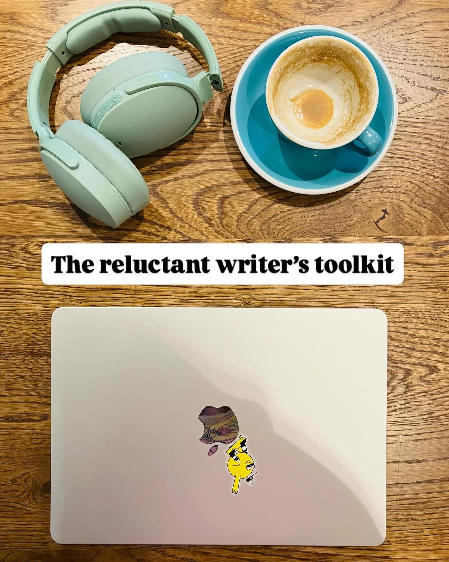 So today I woke up not feeling it, and getting 2K words down - especially (dear lord, especially) with the studied story thinking to go with them - felt like a big ask 😬 I AM going to check myself there though ... putting words on paper is not exact