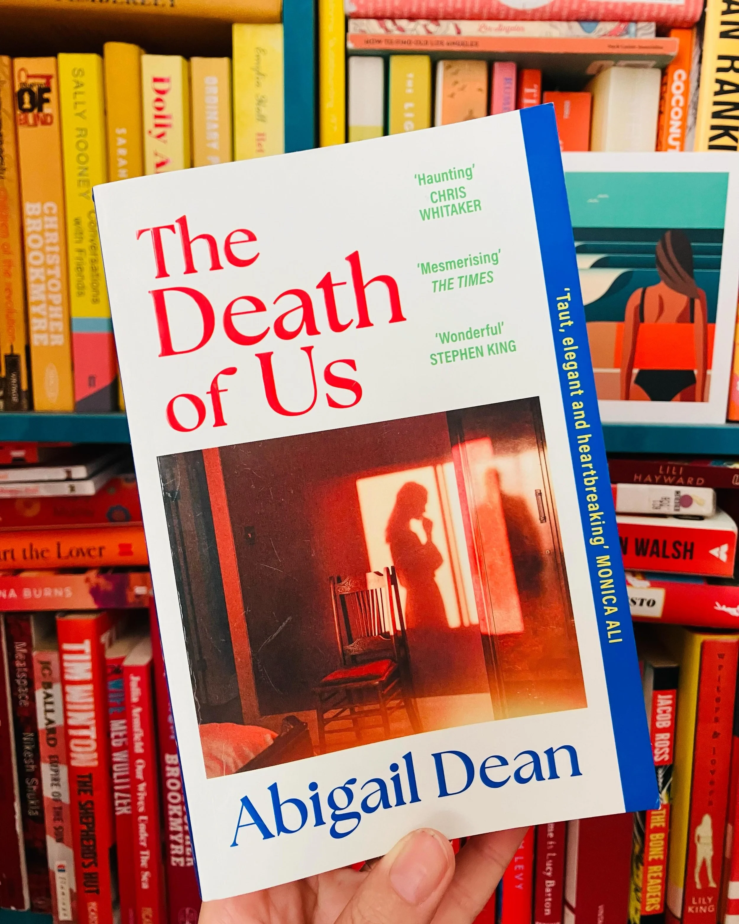Just as good as everyone said ✨ I finished @abigailsdean The Death of Us the other night, and ever since I&rsquo;ve missed it. A strange thing to say about a book where the subject matter is harrowing &ndash; the trauma sustained after attacks by a v