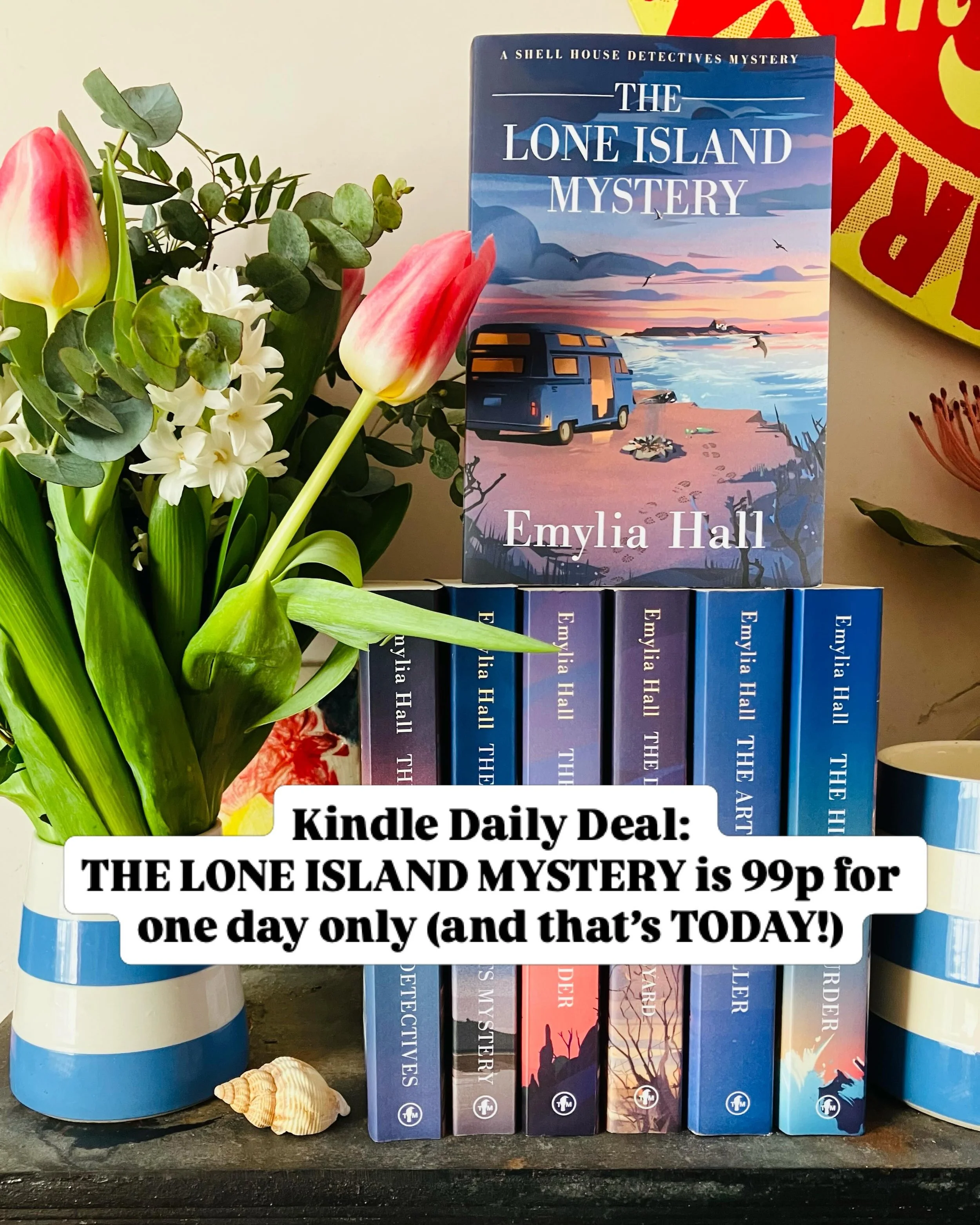 📣 Kindle Daily Deal alert! 📣 THE LONE ISLAND MYSTERY is just 99p today &hellip; It&rsquo;d be rude not too, wouldn&rsquo;t it? 😜 

#kindledeals #kindledailydeal #murdermystery #cosycrime #crimefictionlover